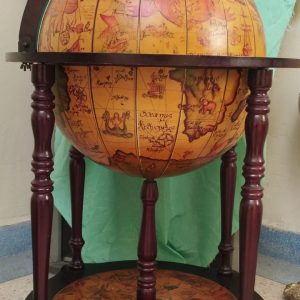 Globe-bar mappemonde globe terrestre