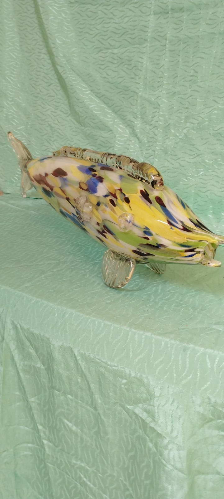 MURANO Poisson en verre soufflé façon Clichy